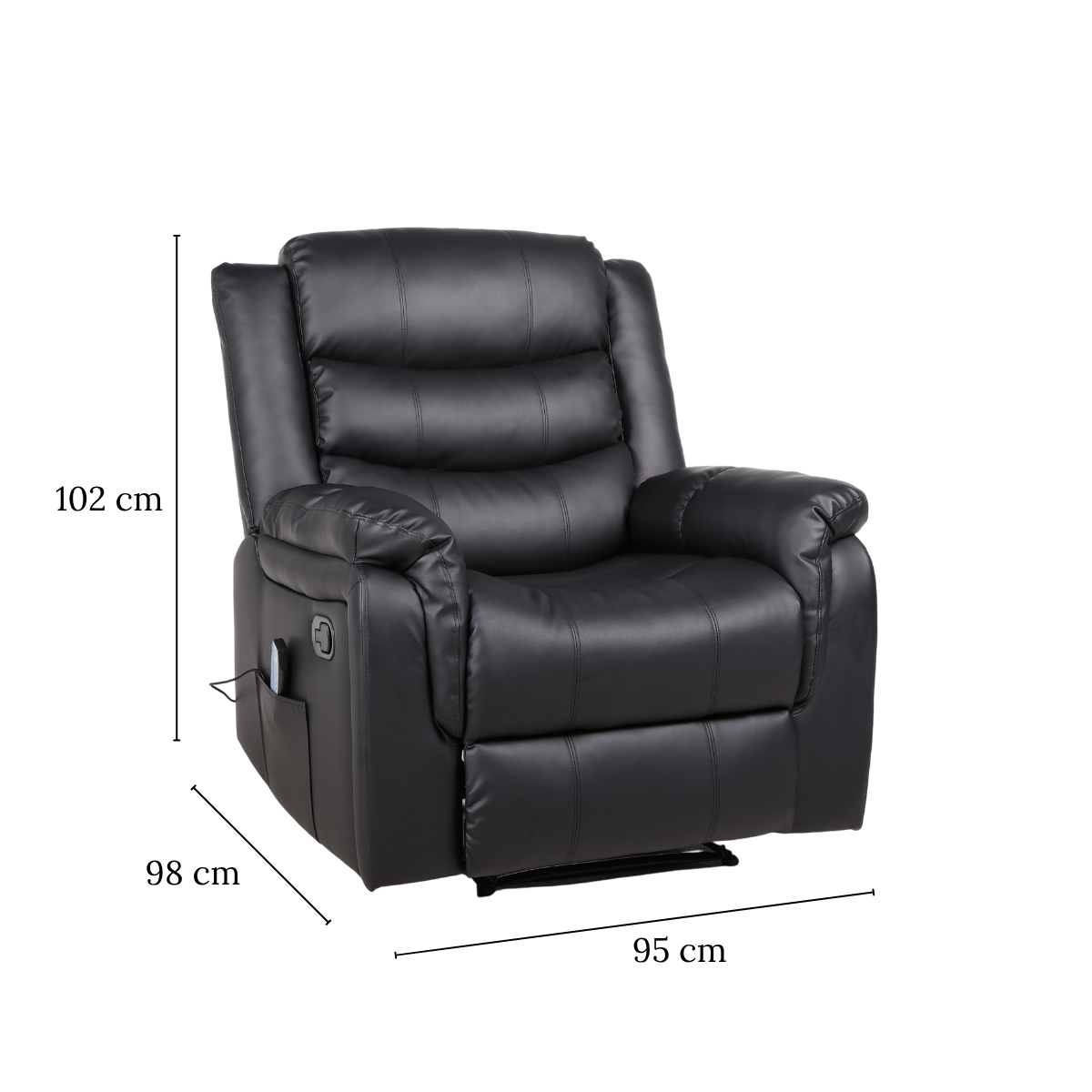 Berger Reclinable con Vibromasaje Siena PRO NUBO