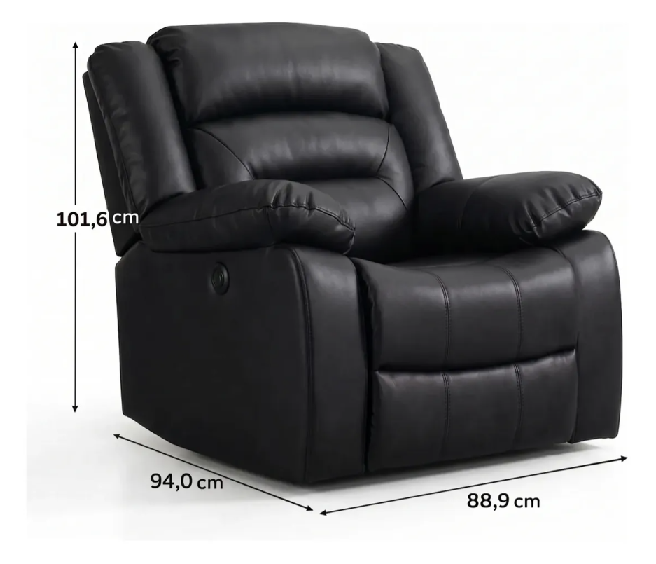 Bergere Reclinable Soft Nubo